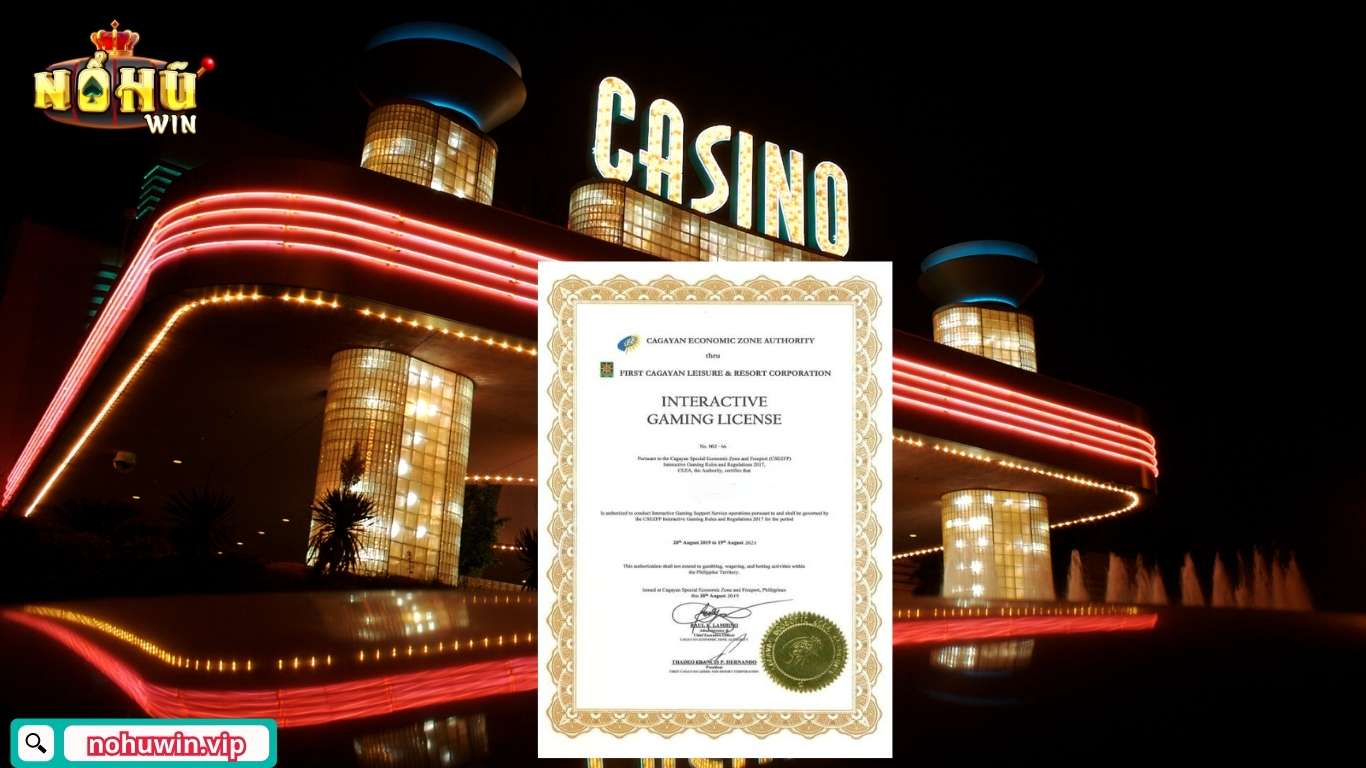 Lý do cần có giấy phép hoạt động của cổng game nohuwin